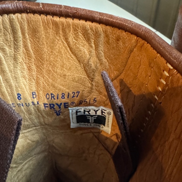 Vintage 1970s Frye Campus Cuff Boot - Picture 4 of 6